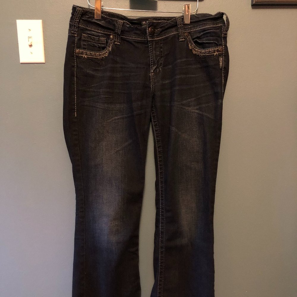 Silver Jeans Suki Super Stretch Mid Boot 31/33